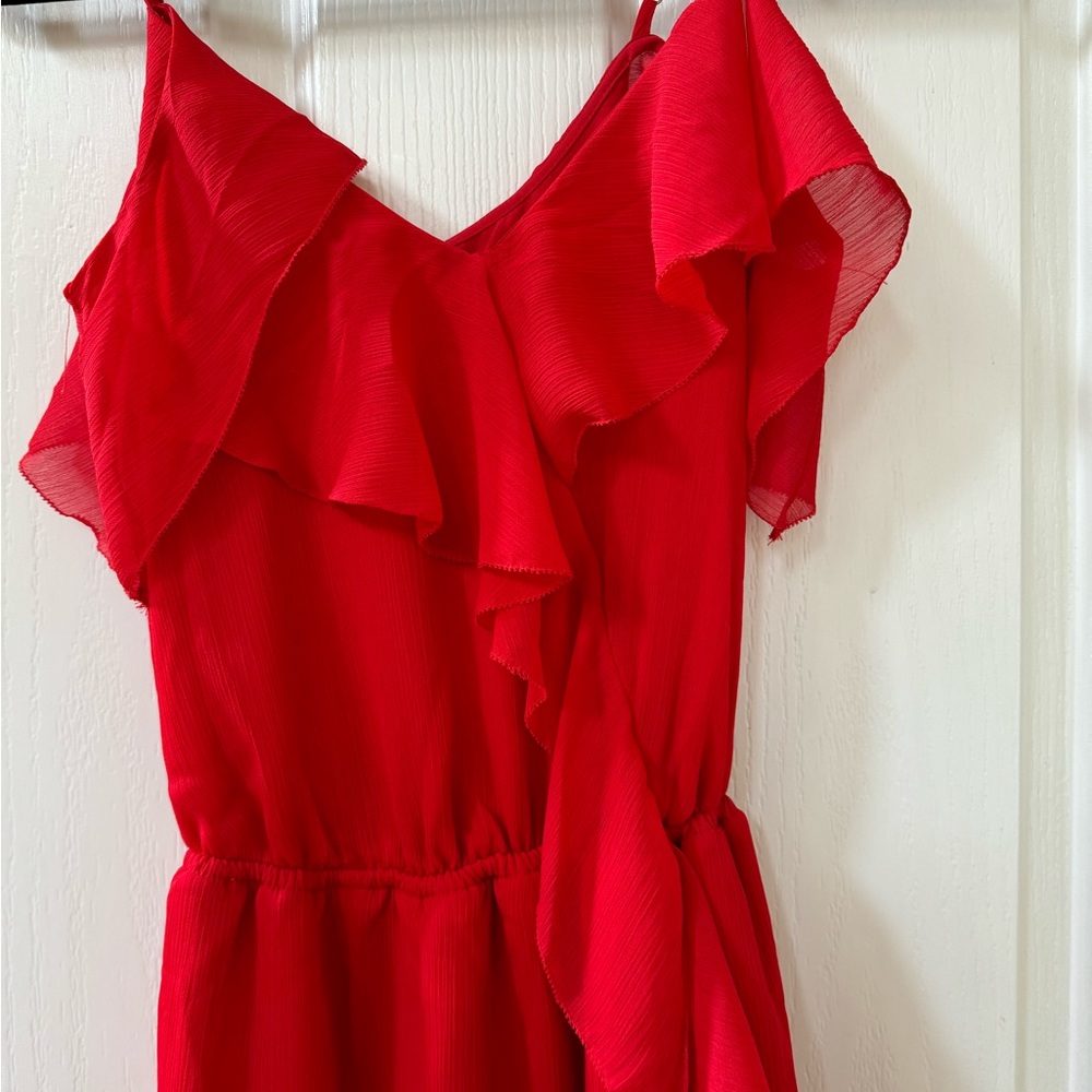 Women’s dress in stunning Crimson Red, size XS